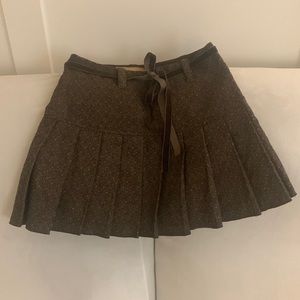 Teenie weenie, brown mini skirt, FS with cute bear details